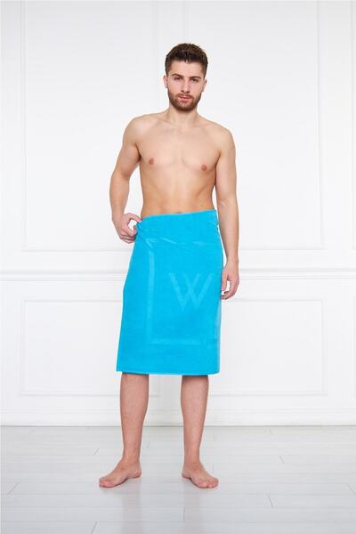 Whitefin Mint Beach Towel