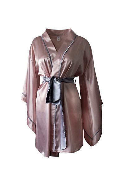 Mita Concept Powder Satin Mini Size Kimono