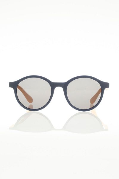 LUNOX Matte Navy Blue Yellow-polarized Children's Sunglasses