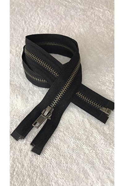 Ozpas Fermuar Siyah Metal Diş 58cm