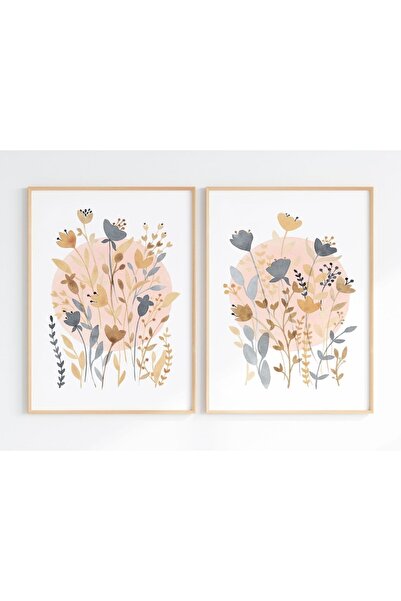 Gepetto Wood Ahşap 2'li Minimalist Tablo