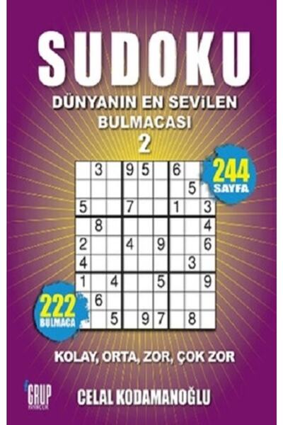 Olimpos Yayınları Sudoku 2 Celal Kodamanoğlu - Celal Kodamanoğlu
