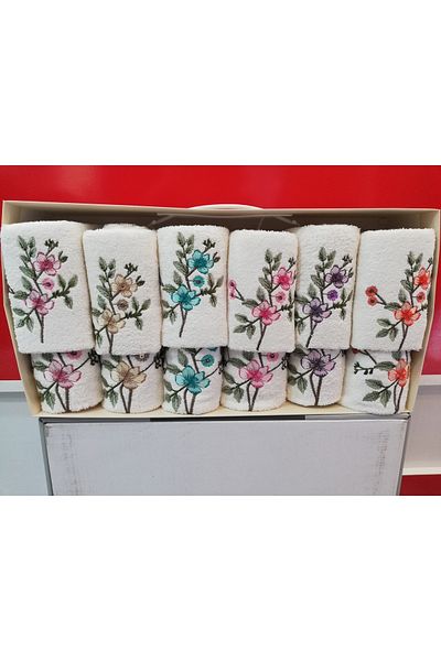 Çapa Home 12 Pack Dowry Gift Daily Kitchen and Hand Face Towel