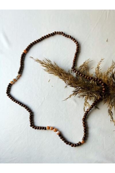 Atölye Merdiven Unisex Tahta Otantik Kolye