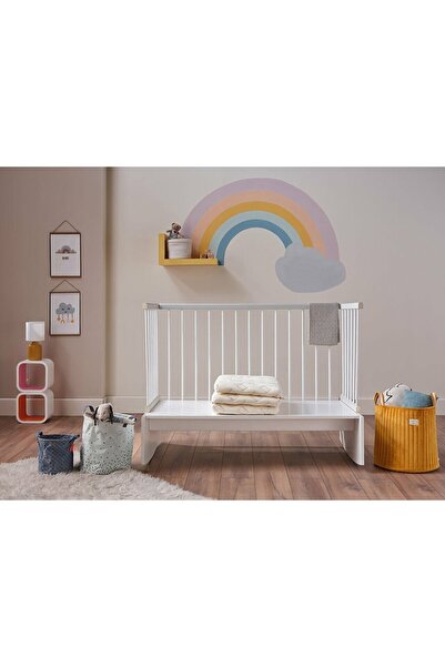 Doqu Home Organik Pamuk Katlanır Bebek Yatağı 60 X 120 Cm