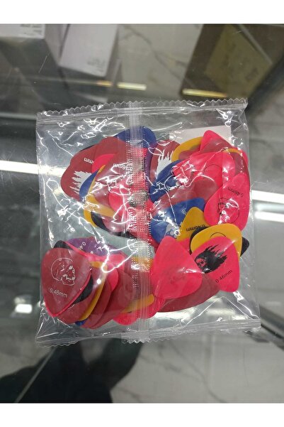 Alice Apd046 Celluloid 0.46 Numara Mat-resimli Klasik Gitar Penası 100 Lü Paket