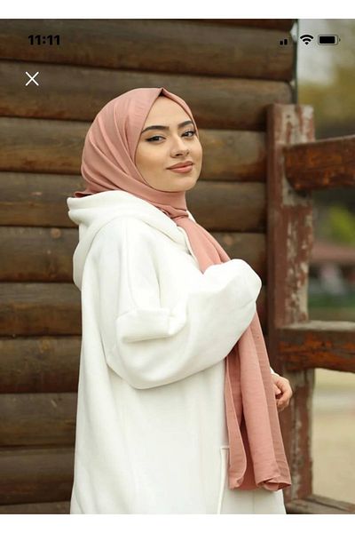 Nilbutik Hijab Cotton Crash Jazz Shawl Model