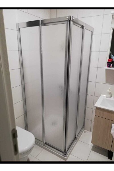 ERİKMANN Duşkabin 80x80 Yükseklik 180 Mika Camlı Teknesiz Dir.