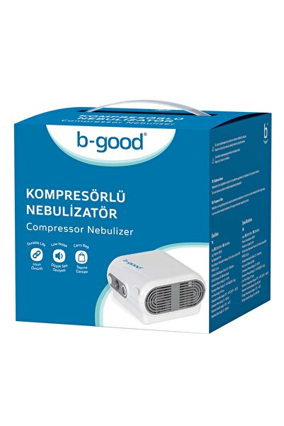 B-GOOD Kompresörlü Nebulizatör (taşıma Çantası Hediyeli)