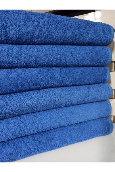 ŞENER HOME Παρλ. Μπλε 50x90 εκ. Sports Casual Towel - Σετ κουρείου και κομμωτηρίου 6 τεμαχίων