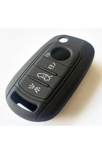 skilit samsun oto kilit Fiat Egea Silicone Key Remote Case Black