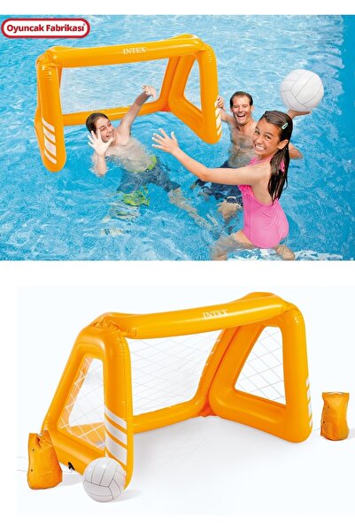 Oyuncak Fabrikası Eğlenceli Şişme Havuz Futbol Oyun Seti Şişme Futbol Oyun Ka...