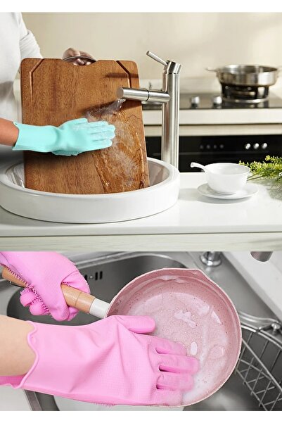 Miomi Eldiven Tırtıklı Sihirli Silikon Bulaşık Eldiveni