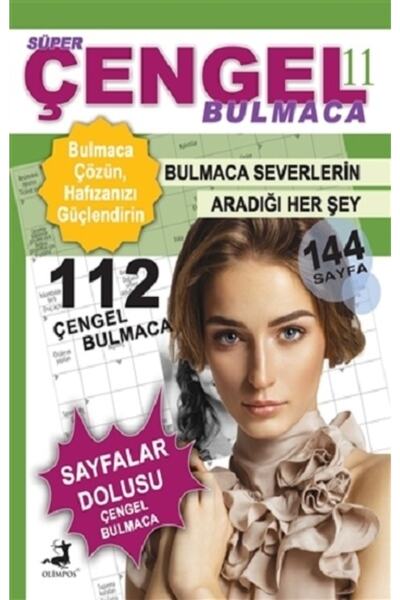 Olimpos Yayınları Süper Çengel Bulmaca 11 - Bertan Kodamanoğlu