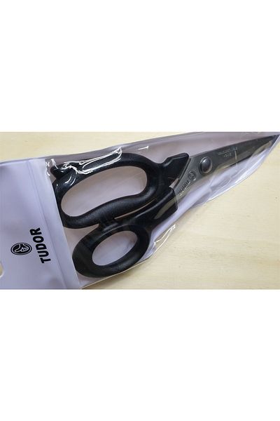 TUDOR Multi-Purpose Scissors Large Size Black Handle Tailor Scissors