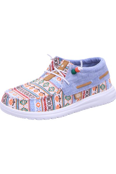 HEY DUDE Loafer - Blau - Flacher Absatz