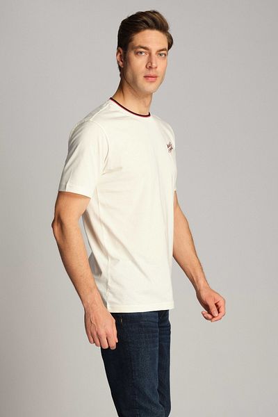 Ruck & Maul Ανδρικό T-Shirt 22020 1143 - Marshmallow