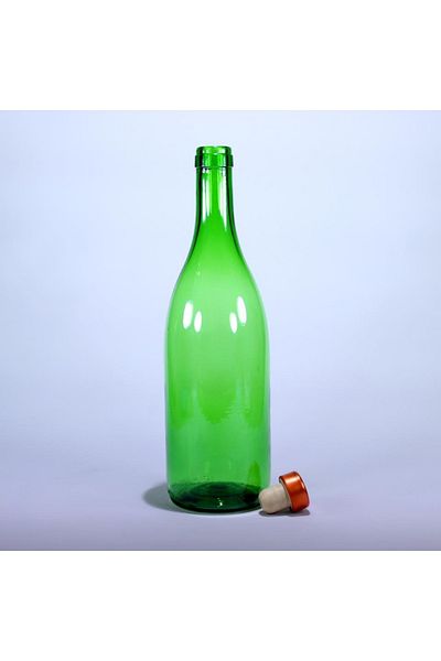 İzorya Olive Oil Bottle Oil Pot Sauce Bowl Vinegar 750 Ml Light Green