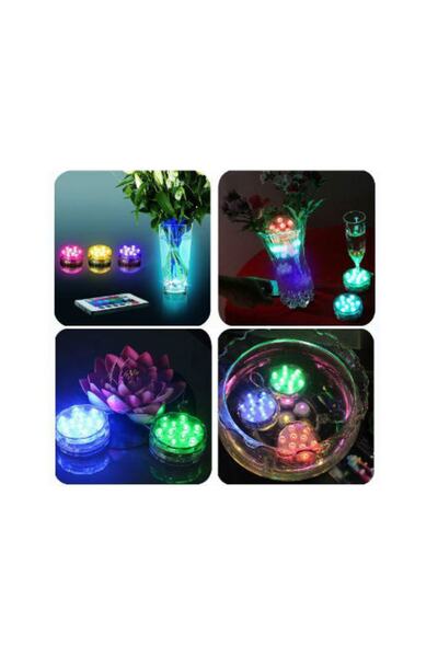 MAGİTOPTAN Nargile Işığı Renk Değiştiren Kumandalı Led Lamba