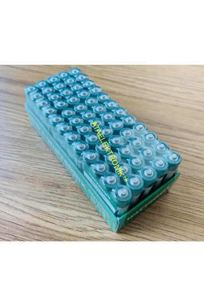 ATAELEKTRONİK Çinko Karbon Carbon 1 Kutu 60 Adet Aaa Aaa Ince Pil 1.5 Volt 60 Adet