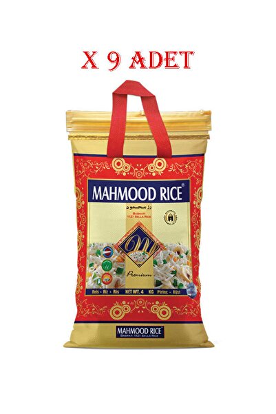 Mahmood Rıce Basmati Pirinç 4 Kg X 9 Adet