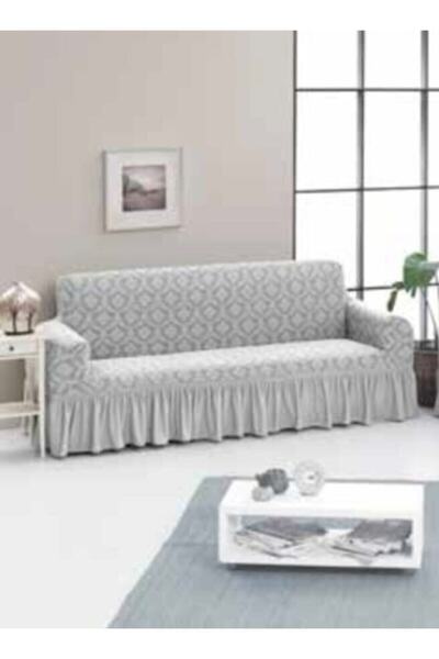 AK LALE Husă pentru scaune jacquard cu 3 locuri Husă pentru canapea extensibi...