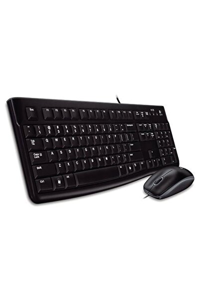logitech Mk120 Q Usb Siyah Klavye + Mouse Set (920-002560)
