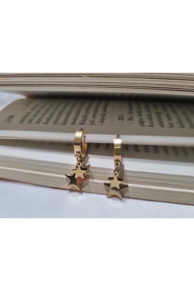 Miel Laurier Accessoire Yıldız Küpe