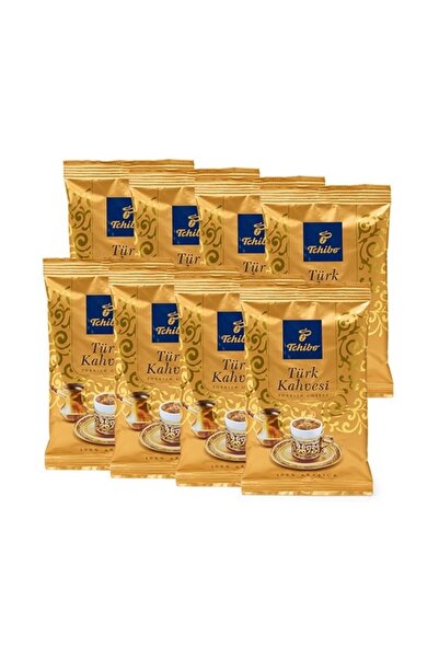 Tchibo قهوة تركية 100 جرام، 8 عبوات
