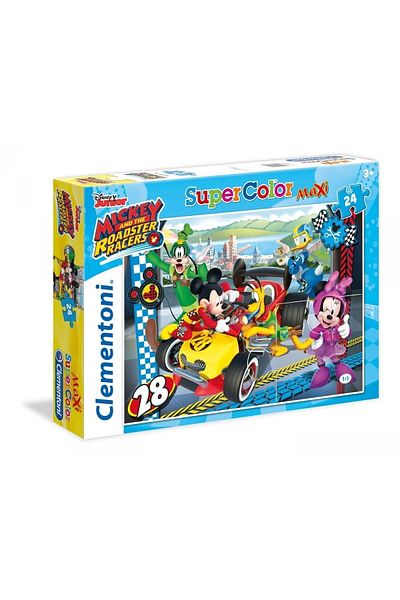 CLEMENTONI 24-piece Mickey and The Roadster Racers Series - My First Puzzle Maxi Puzzle