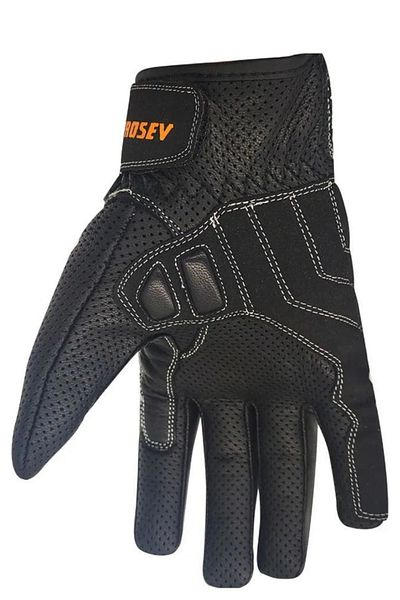 Prosev 6291 Abs Full Protection.Four Seasons Gloves -Genuine Leather-Red Black