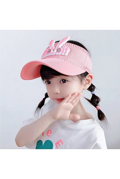 Shopiolog Fata Copil 2-8 Ani Protectie Solara Vara Vizor Vizor Palarie cu Ela...