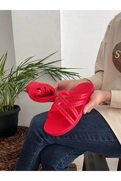 Behtah Kundura Soft Flexible Airblow Bathroom Balcony Beach Street Slippers with Non-Slip Sole