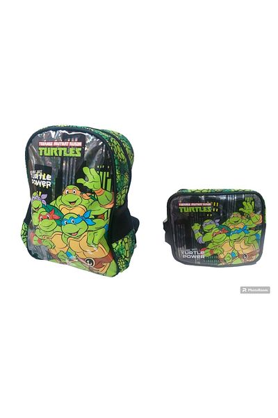 GENC DIJITAL BASKI Set de genți de școală Ninja Turtles Turtles
