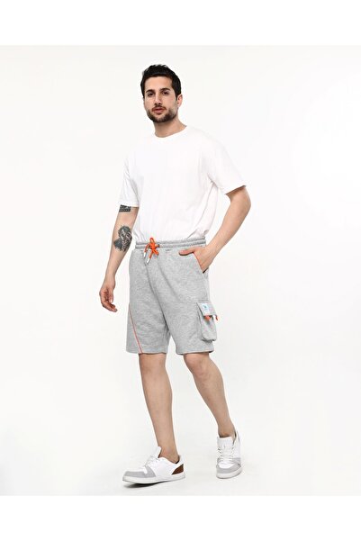 Owut Collection Чоловічі помаранчеві шорти з кишенями для деталей