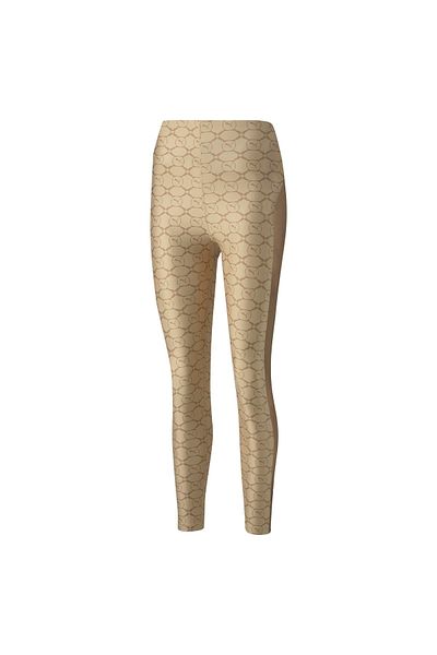 Gold leggings discount
