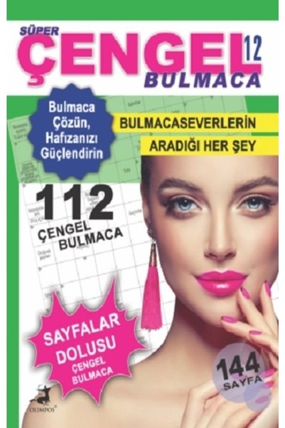 Olimpos Yayınları Süper Çengel Bulmaca- 12 kitabı Ahmet Ayyıldız