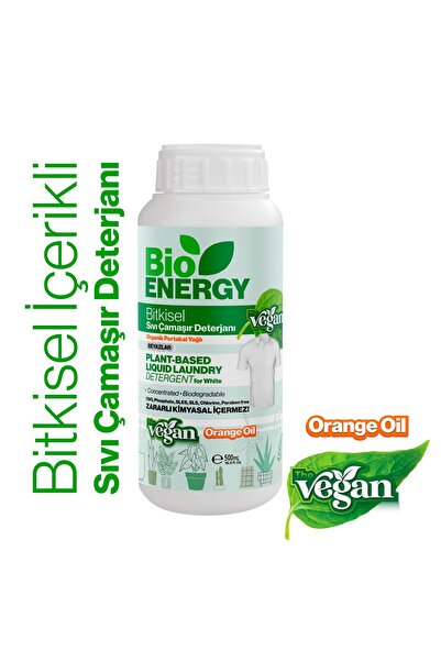 Dr. Clinic Bioenergy Bitkisel Sıvı Çamaşır Deterjanı Renkliler 500 Ml