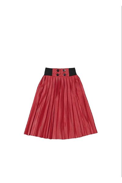 Bebemod Pleated Long Skirt