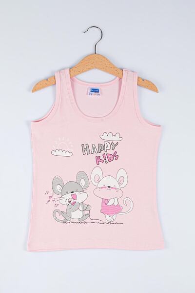 Berrak Happy Kids Pink Girl's Shorts Set