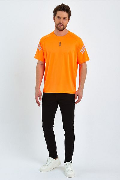 GENIUS Sport T-Shirt - Orange - Regular Fit