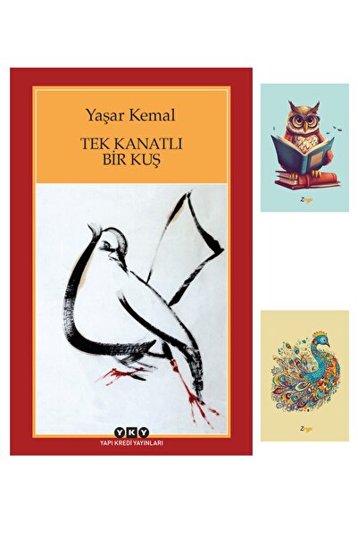 Yapı Kredi Yayınları Tek Kanatlı Bir Kuş - Yaşar Kemal 9789750826184 Yapı Kre...