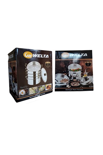 Ürünpazarı Mantı Tenceresi Seti 6 Parça Alüminyum Tencere