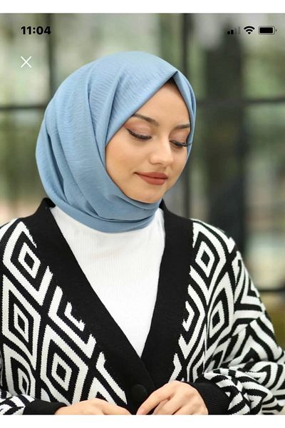 Nilbutik Hijab Cotton Crash Jazz Shawl Model
