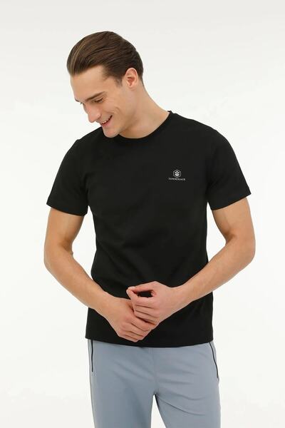 lumberjack Ct102 0 Ανδρικό Tshirt Collar - Μαύρο