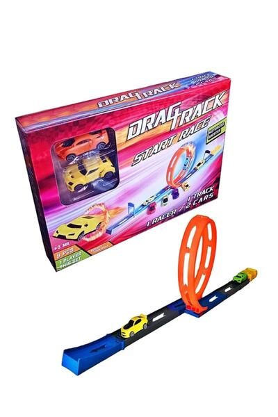 Drag لعبة رمي المسار مع عربتين