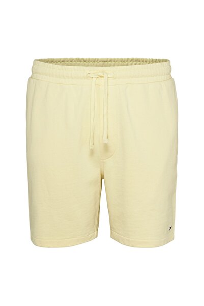 Tommy Jeans شورت رياضي أصفر قياسي للرجال Dm0dm16331zho_tjm College Pop Surfe