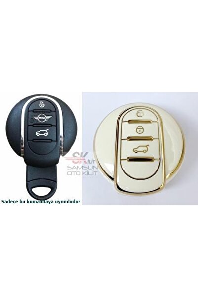skilit samsun oto kilit Mini Cooper Silikon Nano Anahtar Kılıfı Kumanda Kılıf...