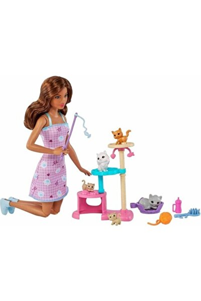 Barbie Bebek Bakıcısı Skipper Oyun Evi Seti Hhb67