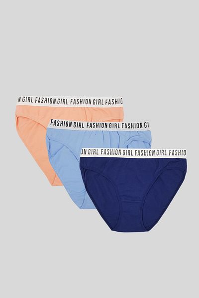 avotechstore Γυναικεία σλιπ εσώρουχα Tutku 3 Pack πολύχρωμα Fashion Girl